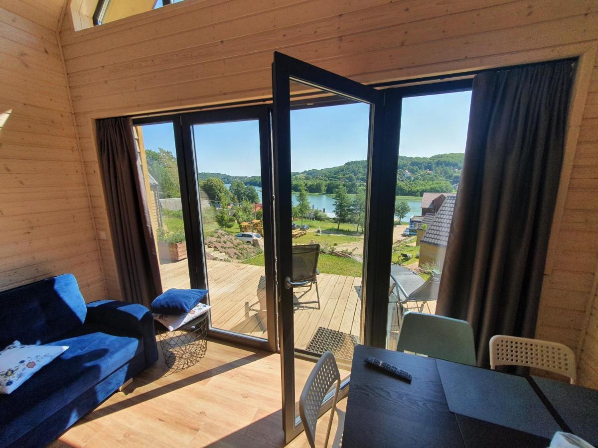 Ostrzycki Las Domki Nad Jeziorem -Balia-Sauna-Prywatny Pomost Pierszczewo Bagian luar foto