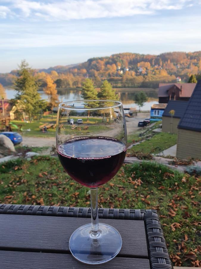 Ostrzycki Las Domki Nad Jeziorem -Balia-Sauna-Prywatny Pomost Pierszczewo Bagian luar foto