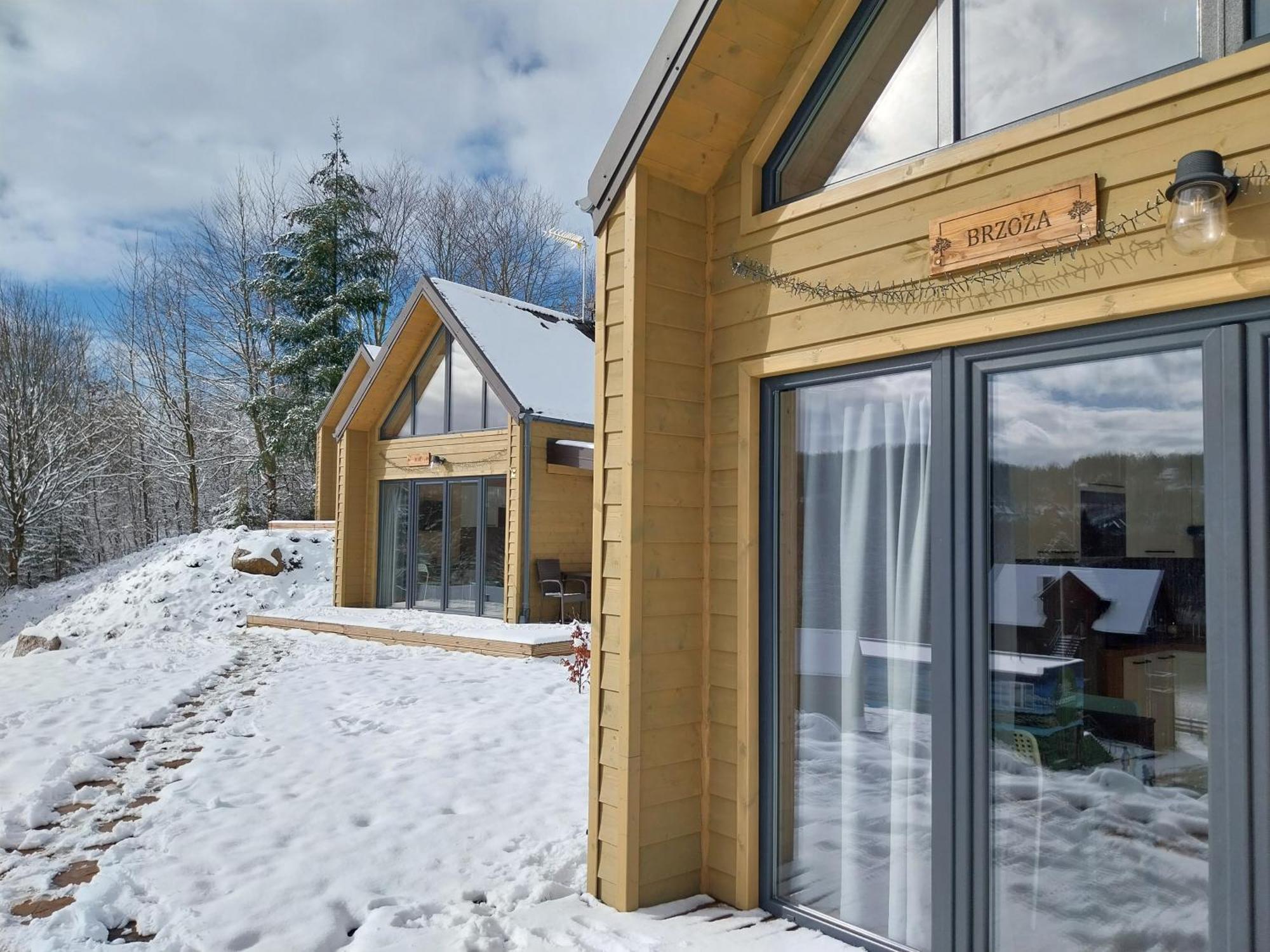 Ostrzycki Las Domki Nad Jeziorem -Balia-Sauna-Prywatny Pomost Pierszczewo Bagian luar foto